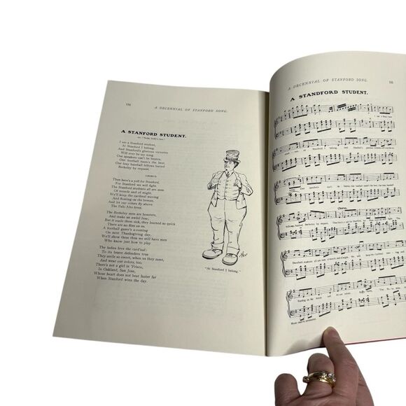 Vintage Songbook A Decennial of Stanford Song University Music Football Drinking - Picture 11 of 16